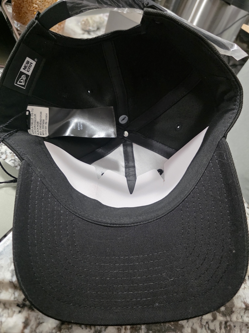 Canada Goose x New Era 9TWENTY Black Baseball Cap - Picture 4 of 4
